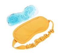 BATHVEVE 1 juego Máscara de Ojos Gel Frío Calor Detachable Diseño Ergonómico para y Siestas para Bloquear Luz y Aliviar Ojos Cansados Color