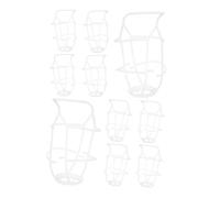 BATHVEVE 10 Piezas Soporte de Botellas de Infusión Juego Infusión Diseño Reutilizable y Multifuncional para Hospitales y Atención Médica Casa
