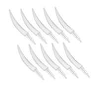 BATHVEVE 10piezas Dientes De Calabaza Espeluznantes Para Decoraciones De Halloween Accesorios Divertidos y Terroríficos Para Transformar Calabazas Criaturas Aterradoras