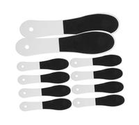 BATHVEVE 10piezas Limas De Mano Para Pies Exfoliante Para Muerta Removedor De Callos Herramienta Para Pedicura