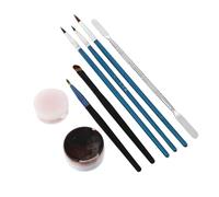 BATHVEVE 1juego Maquillaje Efectos Especiales Para Halloween Cera Para Cicatrices y Herramientas De Maquillaje Para Creaciones De Terror y Disfraces
