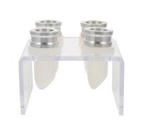 BATHVEVE 1juego Moldes de Silicona para Lápiz Labial DIY Kit de Moldes y Soporte para Crear Barras de Labios Bálsamos y Cremas Labiales Fácil de Desmoldar para Regalo