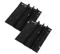 BATHVEVE 2 Cortinas Divisorias Ajustables para Ventana de Coche Ventosa, Tela Recubrimiento Plateado para Privacidad y Protección Solar en Interior de Coche