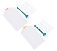 BATHVEVE 2 Juegos de Bandejas de Plástico para Guardar Imágenes de Gemas con Deflectores, Organizador Multifuncional para Arte DIY y Almacenamiento de Joyas