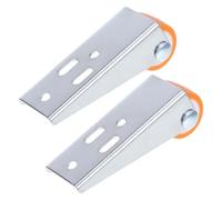 BATHVEVE 2 Piezas Ruedas Puertas para Puertas Corredizas de Madera Alta Capacidad de Carga y Fácil Instalación para Espacios Interiores y Hogares