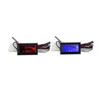 BATHVEVE 2 Piezas Termómetro Digital Electrónico Embebido con Pantalla LCD para Cocina Refrigerador y Detección de Temperatura Vehículos