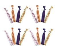 BATHVEVE 20 Unidades Liga Deportiva Elástica Anudada para Niñas y Atletas, Hecha de Tela Resistente al Sudor y Agua, Evita Marcas Cabello, Adecuado para Juegos al Aire Libre y