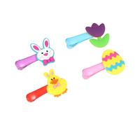 BATHVEVE 20piezas Horquillas De Conejito De Pascua Para Niño Niña Accesorios De Fiesta Infantiles Diseño De Dibujos Animados Aleatorios Para Fiestas Infantiles