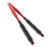 BATHVEVE 2piezas Cepillo Redondo Antiestático Para Secado Secador De Mango De Madera Para Estilizar Cabello y Desenredar Para Tipo De Cabello