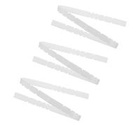 BATHVEVE 3 Piezas Cinta Protectora para Bordes de Paleta Pickleball Blanca Antideslizante para Protección contra Impactos y Agarre Cómodo Tenis y Pádel