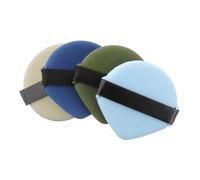 BATHVEVE 4piezas Esponjas De Maquillaje Doble Cara Puff Para Polvo Compacto Uso Seco y Húmedo Para Maquillaje Facial Agua Matcha Real