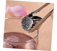 BATHVEVE 5 piezas Piedras de Hielo Inoxidable Forma de Pétalo de Flor de Cubitos Reutilizables para Whisky y Vino Enfriadores Rápidos sin Oxidación Regalo para de Licores