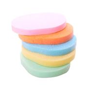 BATHVEVE 50Piezas Esponjas de Limpieza Facial de Bambú de Ecológicas y Naturales Exfoliación Suave
