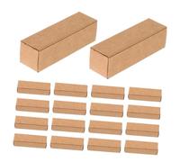 BATHVEVE 50piezas Estuches Para Perfume y Aceite Esencial Diseño Cuadrado Protector Cierre Fácil De Usar