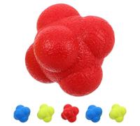 BATHVEVE 6 Balones y Velocidad de Entrenamiento Hexagonales de Reacción TPR la Coordinación Mano-Ojo Herramienta Versátil para Mejorar para Deportes y Entrenamiento Ágil