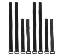 BATHVEVE 8 Piezas de Correas de Sujeción de Nylon para Bicicleta y Motocicleta, Alta Resistencia y Durabilidad Fuerte, Ideales para Viajes Largos