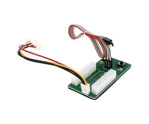 BATHVEVE Adaptador de Fuente de Alimentación Síncrona Placa PCB de Alto Rendimiento y Control Manual Auxiliar para Sincronización en Equipos Informáticos