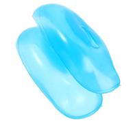 BATHVEVE Auditivo De Silicona Para Tinte De Cabello Reutilizable Para Orejas Diseño Ajustable y Flexible Protección Para Peluquería y Uso Personal Color Azul Adecuado Para Peluqueros y Uso Casa
