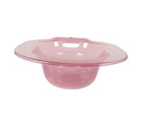 BATHVEVE Bidé de Asiento Higiénico para Mujeres Postparto Baño de Asiento para Inodoro Cuenco de Cuidado Personal Material Pet Duradero y Resistente para Color Rosa Degradado