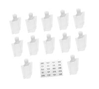 BATHVEVE Bolsa De Viaje Exprimible Para Loción y Champú 13 Piezas 50 Ml Set Compacto Multifuncional Para Uso Diario y Viajes Etiquetas De Clasificación