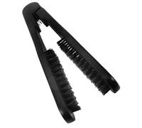 BATHVEVE Cepillo Alisador de Doble Cara para Peinar y Alisar Cabello con Cerdas de Jabalí Antiestático y Compacto para Uso Diario y Retoques cualquier Lugar