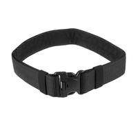 BATHVEVE Cinturón Militar con Hebilla de Liberación Rápida para Exteriores Ajustable Unisex para Material PP y Plástico, Diseño Práctico Agujeros y Adecuado para Juegos de Guerra y