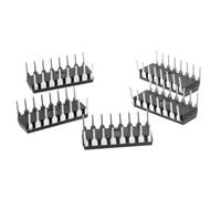 BATHVEVE Controlador de Motor Paso a Paso Voltaje de 36v Dip de 16 Pines L293d y Función de Habilitación, Paquete de 5 Unidades Duraderas