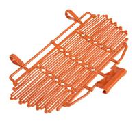 BATHVEVE Cubierta de Cesta Plegable Tapa de Cesta Plástico Color Café para Ciclismo