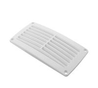 BATHVEVE Cubierta de Ventilación Marina para Barco y Remolque, Rejilla Abs Persianas Inclinadas, Diseño de Protección contra Lluvia para Entrada de Aire Renovado