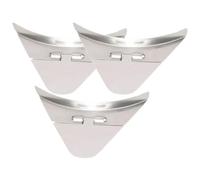 BATHVEVE Cubiertas para Hervidor Eléctrico de Acero Inoxidable, 3 Piezas, Diseño Moderno y Fácil de Limpiar para Evitar Contaminación Cocina