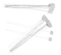BATHVEVE Enhebrador Agujas Coser de Acero Inoxidable 30 Piezas para Costura en Casa y Espacio Creativo, Herramienta y Compatible para Hilos
