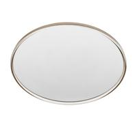 BATHVEVE Espejo de Maquillaje Portátil Dorado con Aumento 30X Diámetro 150 MM Triple Ventosa sin Perforación Espejo de Baño Adhesivo para Cuidado Facial y Viaje