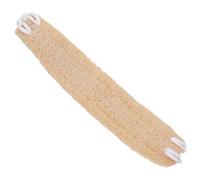 BATHVEVE Esponja Vegetal Natural de Lufa para Espalda y Brazos, Duradera Acabado Fino, Adecuado para Exfoliar Piel en Ducha, Color Beige