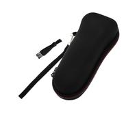 BATHVEVE Estuche De Viaje Negro Para Maquinilla De Afeitar Eléctrica Diseño Ligero y Compacto Material Protector Anti-presión Interior Antideslizante Para Mayor Estabilidad y Durabilidad