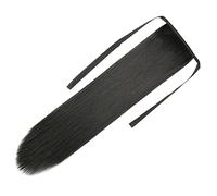 BATHVEVE Extensión De Caballo Larga y Recta Cabellera Sintética Para Mujer Color Natural Fiesta Cosplay