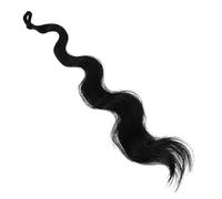 BATHVEVE Extensiones De Pelo Rizado Sintético Para Mujeres Coleta De Dibujo Peinado Natural Para Uso Diario y Fiestas Moño Rizado Natural
