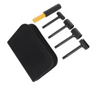 BATHVEVE Herramienta con Bolsa de Almacenamiento para Ajustar Bisagras de Puerta Acero y Plástico, Ajuste Preciso y Estable Mano para Puertas Interiores en Hogares y Oficinas