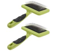 BATHVEVE Herramientas para Fieltrar Aguja 2 Piezas de Plástico Duradero Cepillos de Cardar Lana Ergonómicos para Manualidades y Fieltro, Accesorios para Principiantes y Proyectos Creativos