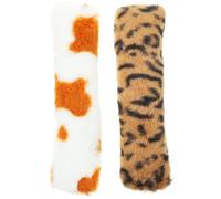 BATHVEVE Juguetes para Gatos Interactivos Catnip en Forma de Almohada, 2 Piezas de Peluche de Pelusa para Masticar, Ideales para Interiores y Reducir la Soledad
