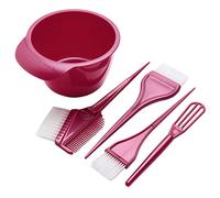 BATHVEVE Kit De Teñido Cabello Cepillo y Tazón, 5 Piezas, Herramienta Profesional Para Coloración Casera y Salón
