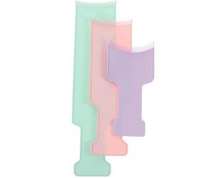 BATHVEVE Kit para Mechas de Cabello 3 Piezas Tablero de Color y Peine para Mechas, Diseñado para Técnicas de Balayage y Decoloración