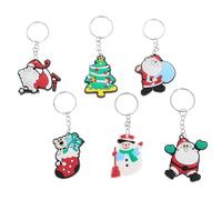 BATHVEVE Llaveros Aleatorio. Navideña de Creativos Temática Silicona 48 Colgantes Decorativos para de Navidad , Diseño Original y Funcional para Adornar Estilo Festival Varios estilos