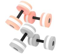 BATHVEVE Mancuernas de Agua para Ejercicios Acuáticos en Piscina, Juego de 4 Piezas de Eva para Entrenamiento Completo y Mejora de Equilibrio
