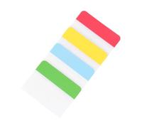 BATHVEVE Marcadores de Página Ideales para Organizar Libros y Apuntes de Plástico Adhesivos Reutilizables Compactos y Resistentes Accesorios de Lectura para Estudiantes