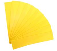 BATHVEVE Marcadores de Suelo para Entrenamiento de Fútbol 10 Piezas en PVC Amarillo Diseño Creativo para Aumentar Flexibilidad y Ejercicios en Clase de Gimnasia