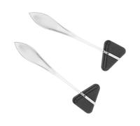 BATHVEVE Martillo Neurológico de Diagnóstico 2 Piezas Cabeza Triangular Mango de Aleación de Zinc Resistente para Exámenes Médicos y Evaluación de Reflejos en Consulta Color Aleatorio