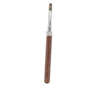 BATHVEVE Pincel Ovalado para Efecto con Mango de Madera Herramienta Profesional para Salones y Casa para Técnicas de Gradiente y