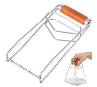 BATHVEVE Pinza para Platos de Acero Inoxidable y Madera Aislamiento Térmico, Segura para Levantar Platos y Cuencos Grandes Cocina