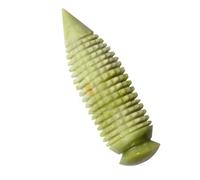 BATHVEVE Rodillo de Masaje de Jade Natural Verde para Espalda y Músculos, Masajeador Corporal Que Promueve la Circulación Sanguínea y Mejora el Metabolismo