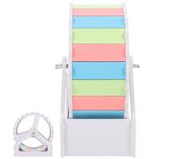 BATHVEVE Rueda de Hámster Silenciosa de 21 Cm Soporte, Ejercicio para Pequeños Animales, Material PVC, Adecuado para Jaula en Casa o Tienda de Mascotas